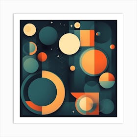 Abstract Geometric Design Art Print