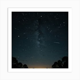 Starry Night Sky Art Print