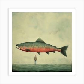 Fish In The Sky 2 Art Print