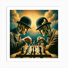 The Melancholy of Checkmate Art Print