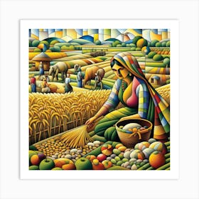 Farmer'S Field Art Print