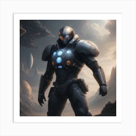 Space Marine Art Print