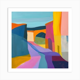 Abstract Travel Collection Italy 3 Art Print