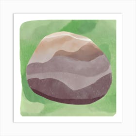 Rock big Art Print