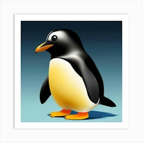 Penguin 5 Art Print