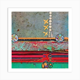 Abstract Dream Z Art Print