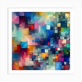 Ocean Mosaic Art Print