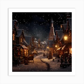 Whispers of Winter Waltz Art Print