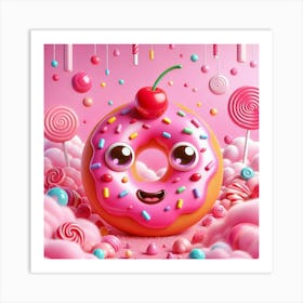 Donut Art Print