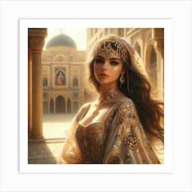 Arabian Gulf lady92 Art Print