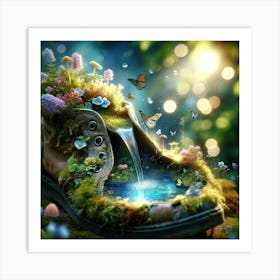 Fairy Garden Art Print