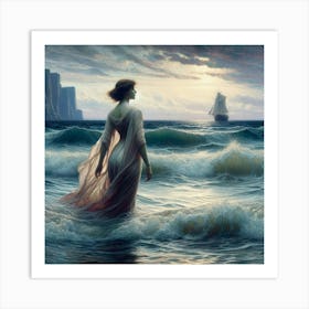 'The Mermaid' 5 Art Print