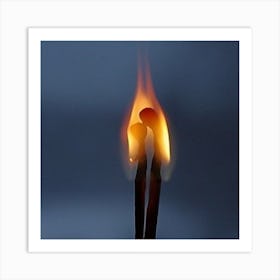 lets burn Art Print