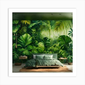 Jungle Mural Image 1 Art Print