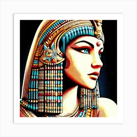 Cleopatra Portrait Artwork 76 Art Print