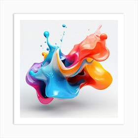 Colour Splash Art Print