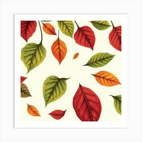 Autumn Leaves 8 Art Print