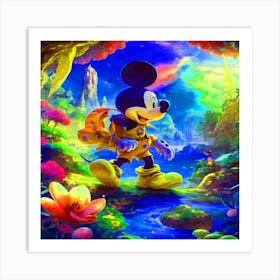 Mickey Mouse Art Print