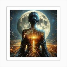 Moonlight Mastery 4 Art Print