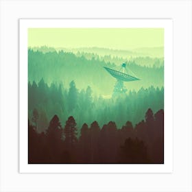 The Forest Moon Of Endor Landscape Star Wars Art Print Art Print