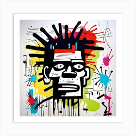 Basquiat State Of Mind 1 Art Print