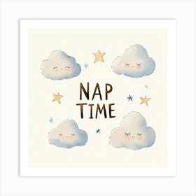 Nap Time Art Print