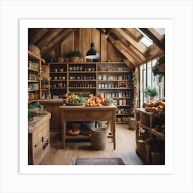 Farmhouse Kitchen Art Print