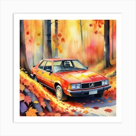 Car Art 121 Art Print