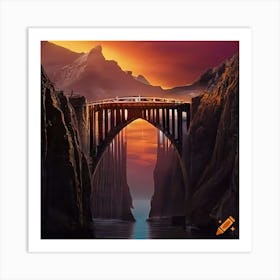 Big Sur, CA Watermark Art Print