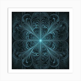 Abstract Fractal Design Art Print