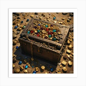 Treasure Chest Art Print