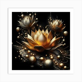 Lotus Flower 142 Art Print