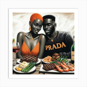 Prada & Prada Art Print