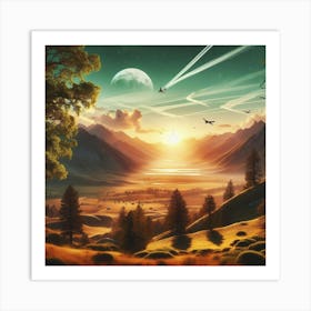 Capture Nature S Peace Through Landscapes Art Print