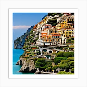 Positano 1 Art Print