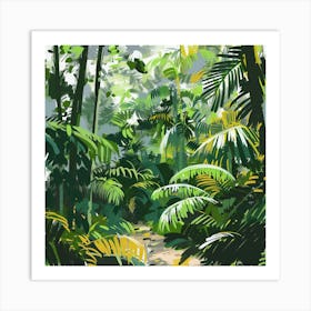 Tropical Forest Art Print