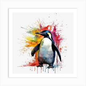 Penguin 9 Art Print