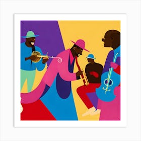 Jazz Musicians 3 Art Print