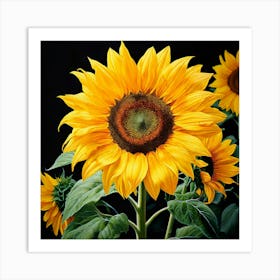 Sunflowers 1 Art Print