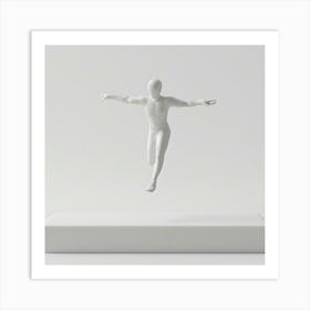 Man In The Air Art Print