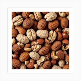 Nut Clusters Art Print