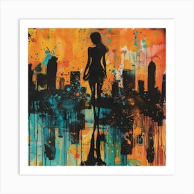 Cityscape 49 Art Print