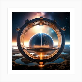 Space Station 86 Art Print