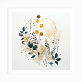 Abstract Watercolor Painting Art Print