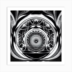 Psychedelic Spiral Art Print