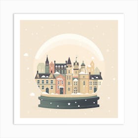 Cardiff United Kingdom 2 Snowglobe Art Print