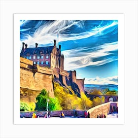 Edinburgh Castle Series 2 Art Print