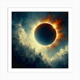 Eclipse Of The Sun Art Print