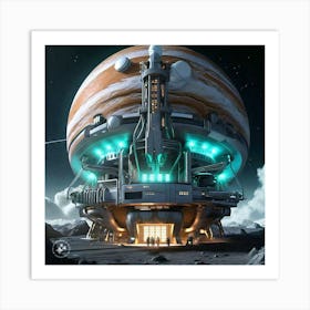 powerhouse in jupiter Art Print