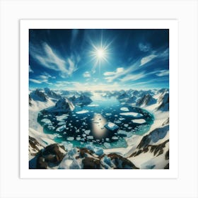 Arctic Landscape 1 Art Print